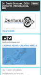 Mobile Screenshot of denturesasap.com